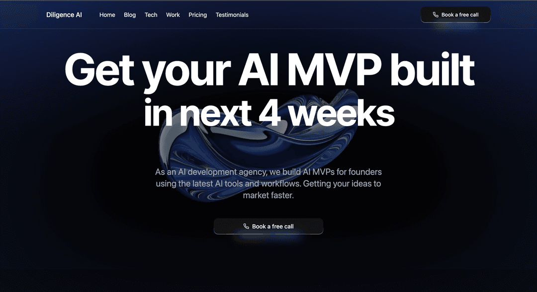 AI Landing Page